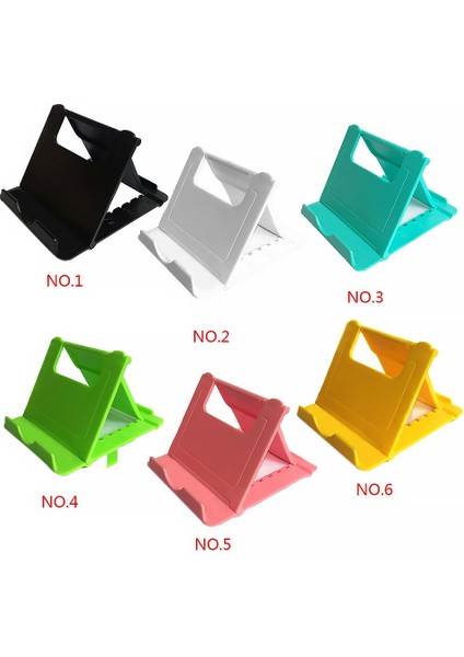 GREEN1PCS Telefon Tembel Tutucu Katlanabilir Ultra Sağlam Tablet Masası Standı Ayarlanabilir Sabit Plastik Braket Ev Beyaz Kullanarak (Yurt Dışından) fırsatları