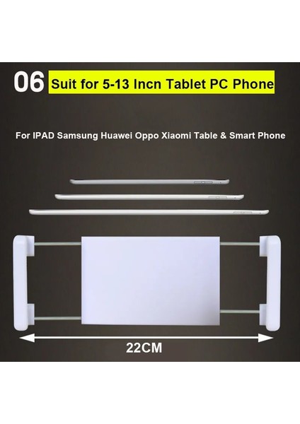 Pembe Vmonv 130 cm Tablet Telefon Masaüstü Standı Tutucu Ipad Tablet Için Ayarlanabilir Montaj 4 Ila 12.9 Inç Yatak Tablet Pc Standı Metal Destek (Yurt Dışından) modelleri