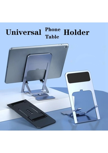 Simli Telefon Tutucu Evrensel Masaüstü Tablet Katlanabilir Tutucu IPhone IPad Için Standı Ayarlanabilir Cep Telefonu Masa Cep Telefonu Masa Standı (Yurt Dışından)