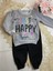 Just Happy Baskılı Kız Çocuk Alt Üst Eşortman Takımı 2
