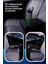 Renault Clio 5 Uyumlu Lüks Deri Oto Koltuk Kılıfı Ön/Arka Set (Asya Seri) Füme 3