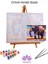 Renkli Baskılı Sayılarla Boyama Hobi Seti (Çerçeveli) 50X65 Cm: Renklerin Dansı 2