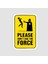 Don't Use The Force Star Wars Tasarımlı Sticker 1