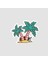 Su mm er Island Tasarımlı Sticker 1