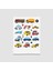 Araçlar Çocuk Sticker Seti 1