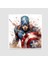 Captan America Evreni Tasarımlı Sticker 1