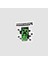 Minecraft Oyunu Creeper Figürlü Laptop Sticker 1