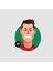 Cristiano Ronaldo Gülümsemesi Tasarımlı Sticker 1