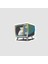 Retro Tv Cat Tasarımlı Laptop Sticker 1
