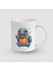 Pokemon Evreninden Squirtle Tasarımlı Beyaz Porselen Kupa Bardak 1