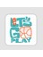 Let's Go Play Basketbol Temalı Kare Bardak Altlığı 1