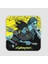 Cyberpunk 2077 Oyunu Tasarımlı Kare Bardak Altlığı 1