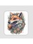 Fox And Beer Tasarımlı Kare Bardak Altlığı 1