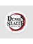Kimetsu No Yaiba Demon Slayer Yazılı Yuvarlak Bardak Altlığı 1