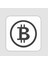 Bitcoin Sembollü Kare Bardak Altlığı 1