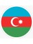 Azerbaycan Azerbaijan 18 cm Araba Arka Cam Sticker MD11 1