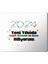 2024 Yeni Yılında Sağlık Huzur Konfeti Mousepad Mouse Pad 1