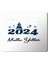 2024 Mutlu Yıllar Çam Ağacı Yazı Mousepad Mouse Pad 1