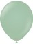 12'' Retro Kış Yeşili Balon 25'li 1