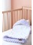 Bebek Yatağı Panduf 2’li SET 0-12M Lila Unisex Yenidoğan Dış Giyim Mont Alize Puffy OEKO TEX Sertifika 1