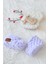 Bebek Yatağı Panduf 2’li SET 0-12M Lila Unisex Yenidoğan Dış Giyim Mont Alize Puffy OEKO TEX Sertifika 4