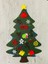 Keçe Yeni Yıl Ağacı Yılbaşı Ağacı Noel Ağacı Christmas Tree LED Işıklı 2023 Yeniyıl Etkinlik Set 1