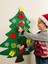 Keçe Yeni Yıl Ağacı Yılbaşı Ağacı Noel Ağacı Christmas Tree LED Işıklı 2023 Yeniyıl Etkinlik Set 3
