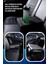renault Megane 1 Uyumlu Lüks Deri Oto Koltuk Kılıfı Ön/arka Set (Asya Seri) Siyah-Beyaz 3