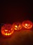 Dorden 3D Cadılar Bayramı Hallowen Balkabağı Temalı 3'lü Tealight Mumluk 4