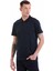 Lacivert Regular Fit Cepli Polo Yaka Merserize Pamuk T-Shirt 3