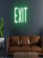 Exıt Yazılı Neon Tabela 1