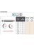 M50X2 Pld C997 Metrik Dişi Ince Diş Vida Mastarı 2