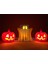 Dorden 3D Cadılar Bayramı Hallowen Balkabağı ve Hayalet Temalı Tealight Mumluk Dekor Set 1