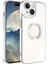 Apple iPhone 15 Plus Uyumlu Kılıf Şeffaf Parlak Kenarlı Omega 1