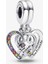 792239C01-PUZZLE Parçası ve Kalpli Arkadaşlık Sallantılı Charm 1