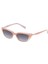 HM 1609 C4 Cat Eye Pembe - Kahverengi Kadın Güneş Gözlüğü 4