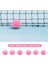 6 Adet Paket Pembe Tenis Topları Aşınmaya Dayanıklı Elastik Eğitim Topları 66MM Bayanlar Yeni Başlayanlar Için Uygulama Tenis Topu Kulübü (Yurt Dışından) 3