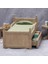 1:12 Mini Yatak, Aksesuarlar Için Yatak Takımı ve Çekmeceli Mobilya Kraliçe Yatak (Yurt Dışından) 4