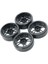 Dört Metal Jant/tekerlek Için Evrensel 1/28 Rc Yol Yarışı Drift, 27MM Drift Tekerlekler, Siyah (Yurt Dışından) 1