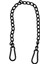 2 Karabinalı Çelik Asılı Sandalye Zinciri, Ağır Hizmet Sundurma Salıncak Hamak Zinciri Seti, Hamak Salıncakları Için (66CM) (Yurt Dışından) 4