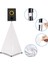 Evrensel Dj Işığı Hoparlör Standı Kapağı Çift Taraflı Tripod Standı Etek Scrim Kapak Gerilebilir Malzeme, 2 Adet (Yurt Dışından) 4