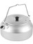 Açık Su Isıtıcısı Alüminyum Piknik Çaydanlık Turizm Kamp Kamp Ateşi Tencere Cezve 0.8l (Yurt Dışından) 4