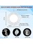 10 Adet 8 Inç Süblimasyon Rüzgar Spinner Boşlukları 3D Rüzgar Spinners Asılı Rüzgar Spinners Kapalı Açık Bahçe Dekorasyon (Yurt Dışından) 3