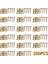 200PCS 1/12 Oyuncak Odası Minyatür Mobilya Dolabı Dolap Mini Menteşeler (Yurt Dışından) 2