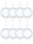 8 Paket 8 Inç Süblimasyon Rüzgar Spinner Boşlukları, Yard Garden Için 3D Çift Taraflı Süblimasyon Rüzgar Enerjili Kinetik Heykel (Yurt Dışından) 1