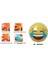GÜLEN EMOJİ ŞEKİLLİ CEP SOBASI EL ISITICI,SICAK SU TORBASI PVC 9cm 1