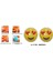 Kalpli Emoji Şekilli Cep Sobası,el Isıtıcı,2 Adet Sıcak Su Torbası Pvc 9cm 1