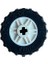 LEGO Technic Lastikli Tekerlek White Wheel 30.4 x 14 Vr With Black Tire 30.4 x 14 V Wedo 1