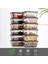 12'li Set Pratik Box - Dikdörtgen Kapaklı Saklama Kabı - Baharatlık Kahvaltı Çerezlik Kabı 12X380ML 2