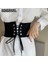 Gotik Punk Koyu Klittenband Vrouwelijke Taille Korse Riem Brede Pu Lederen Riemen Vrouwen Mode Afslanken Tailleband Verstelbare Jurk Gordel (Yurt Dışından) 3